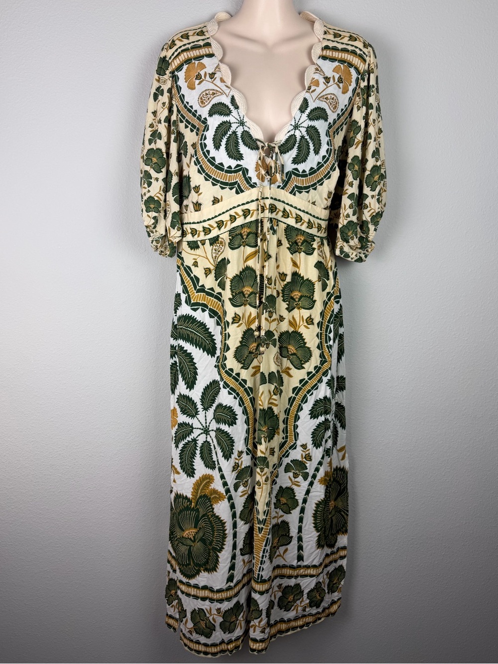 FARM RIO Riad Midi Dress - Picture 3 of 8